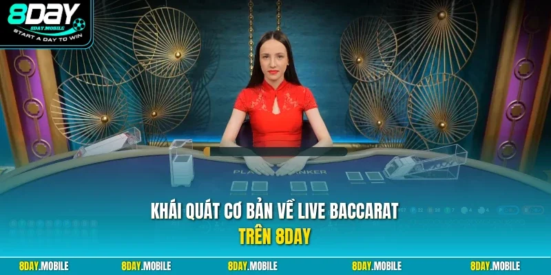 Khái quát cơ bản về live Baccarat trên 8Day