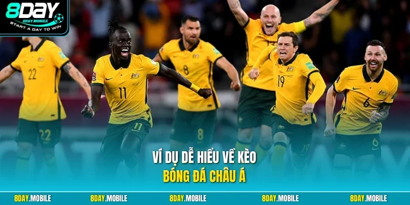 Ví dụ dễ hiểu về kèo bóng đá châu Á